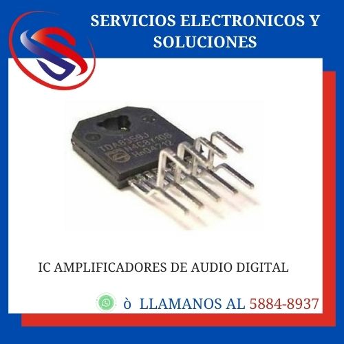 IC AMPLIFICADOR DE AUDIO DIGITAL TDA8359J